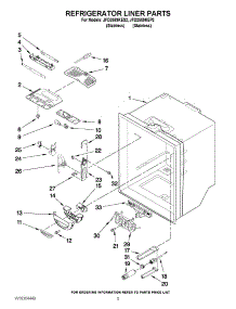 03 - Refrigerator Liner Parts parts for Maytag Refrigerator JFD2589KEP2 from AppliancePartsPros.com