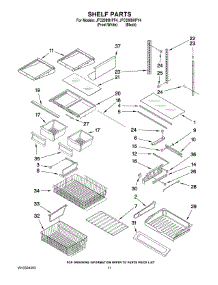 06 - Shelf Parts parts for Maytag Refrigerator JFC2089HPF4 from AppliancePartsPros.com