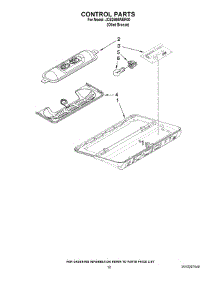 08 - Control Parts parts for Maytag Refrigerator JCB2588WER00 from AppliancePartsPros.com