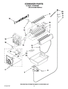 07 - Icemaker Parts parts for Maytag Refrigerator JFC2290VEM2 from AppliancePartsPros.com