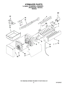 08 - Icemaker Parts parts for Maytag Refrigerator JFC2089WEM0 from AppliancePartsPros.com