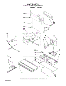 05 - Unit Parts parts for Maytag Refrigerator JBL2088HES4 from AppliancePartsPros.com