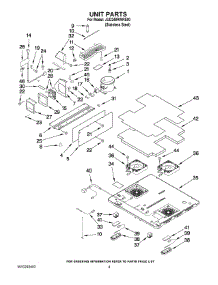 05 - Unit Parts parts for Maytag Ingredient Center JUD248RWRS00 from AppliancePartsPros.com