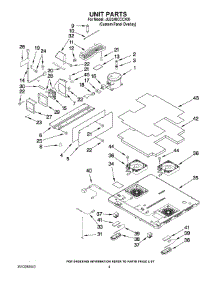 05 - Unit Parts parts for Maytag Ingredient Center JUD248CCCX00 from AppliancePartsPros.com