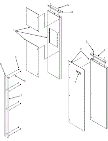 05 - Doors (Exterior) parts for Jenn-Air Refrigerator JCD2297KEF from AppliancePartsPros.com
