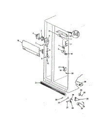 Fresh Food Compartment parts for Jenn-Air Refrigerator JRS203-AQ01B from AppliancePartsPros.com