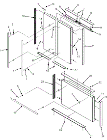 07 - Handles & Trim parts for Jenn-Air Refrigerator JFC2089HTW from AppliancePartsPros.com