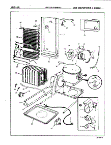 05 - Unit Compartment & System parts for Jenn-Air Refrigerator JRS223 / 7N06A from AppliancePartsPros.com