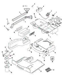 02 - Controls parts for Jenn-Air Refrigerator JSD2789HEB from AppliancePartsPros.com