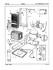 05 - Unit Compartment & System parts for Jenn-Air Refrigerator JRSD225L / 9Q20A from AppliancePartsPros.com