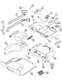 02 - Controls parts for Jenn-Air Refrigerator JCB2388GRW from AppliancePartsPros.com