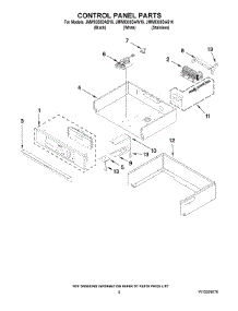 04 - Control Panel Parts parts for Maytag Oven JMW9330DAS16 from AppliancePartsPros.com