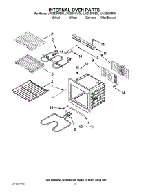 05 - Internal Oven Parts parts for Maytag Oven JJW2830WS00 from AppliancePartsPros.com