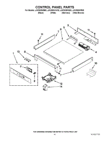 06 - Control Panel Parts parts for Maytag Oven JJW2830WS00 from AppliancePartsPros.com
