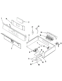 02 - Control Panel And Internal Controls parts for Jenn-Air Oven JMW8330DAB from AppliancePartsPros.com