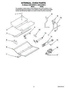 04 - Internal Oven Parts parts for Maytag Oven JGW8130DDB12 from AppliancePartsPros.com