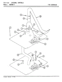06 - Internal Controls (W256w-C) parts for Jenn-Air Oven W256W-C from AppliancePartsPros.com