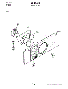 02 - Blower Motor-Cooling (W156w) parts for Jenn-Air Oven W156W from AppliancePartsPros.com