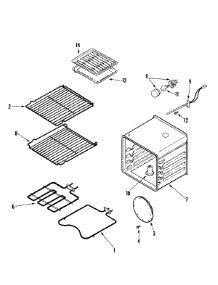 06 - Oven parts for Jenn-Air Oven JMW8130DAS from AppliancePartsPros.com