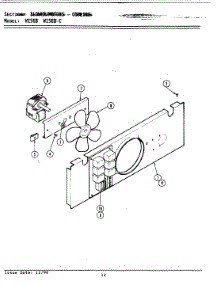 02 - Blower Motor (Cooling) parts for Jenn-Air Oven W156B-C from AppliancePartsPros.com