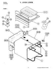 07 - Oven parts for Jenn-Air Oven W188W-C from AppliancePartsPros.com