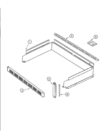 06 - Microwave Trim & Attachments parts for Jenn-Air Oven JMW8130AAB from AppliancePartsPros.com