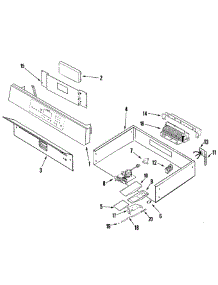 Control Panel And Internal Controls parts for Jenn-Air Oven JJW8330DDB from AppliancePartsPros.com