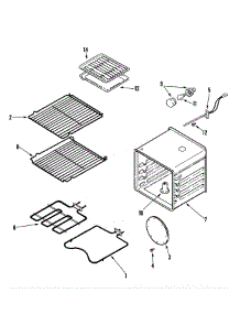 Oven parts for Jenn-Air Oven JJW8330DDW from AppliancePartsPros.com