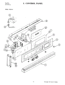 02 - Control Panel parts for Jenn-Air Oven W221 from AppliancePartsPros.com
