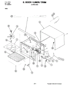 05 - Body (Upper) parts for Jenn-Air Oven W236 from AppliancePartsPros.com