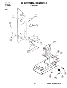 10 - Internal Controls (Upper) parts for Jenn-Air Oven W236 from AppliancePartsPros.com