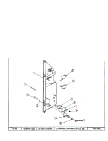 08 - Interlock Switches-Upper (M166) parts for Jenn-Air Oven WM236B from AppliancePartsPros.com