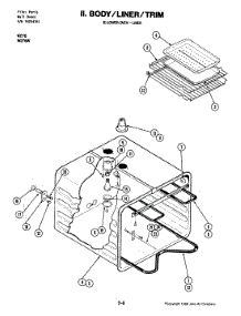 12 - Oven (Lower) parts for Jenn-Air Oven W276 from AppliancePartsPros.com