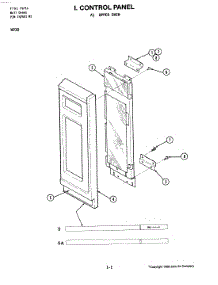 08 - Control Panel (Upper M130) parts for Jenn-Air Oven W230 from AppliancePartsPros.com