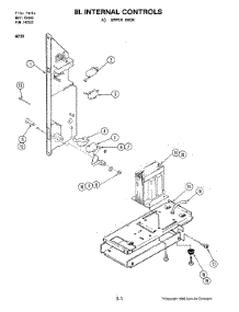 12 - Internal Controls (Upper M130) parts for Jenn-Air Oven W230 from AppliancePartsPros.com