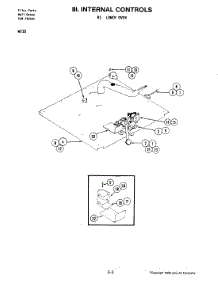 11 - Internal Controls (Lower) parts for Jenn-Air Oven W230 from AppliancePartsPros.com