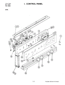 04 - Control Panel (W246) parts for Jenn-Air Oven W246 from AppliancePartsPros.com