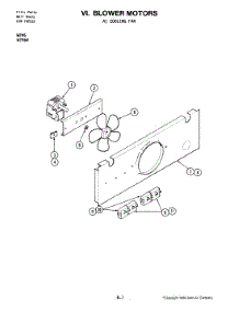 03 - Blower Motor-Cooling Fan (W246) parts for Jenn-Air Oven W246 from AppliancePartsPros.com