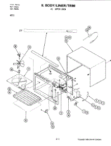 06 - Body (Upper) parts for Jenn-Air Oven W231 from AppliancePartsPros.com