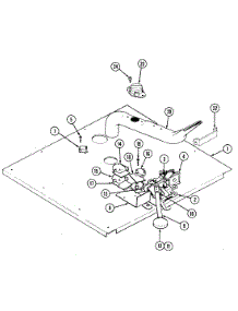 07 - Internal Controls-Lower parts for Jenn-Air Oven WM227W from AppliancePartsPros.com