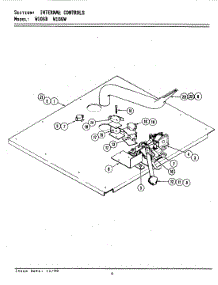 05 - Internal Controls parts for Jenn-Air Oven W106B from AppliancePartsPros.com