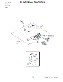 06 - Internal Controls parts for Jenn-Air Oven W123 from AppliancePartsPros.com