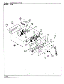 02 - Control Panel parts for Jenn-Air Oven 21137 from AppliancePartsPros.com