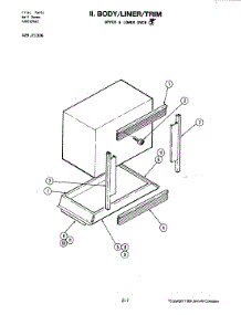 06 - Body parts for Jenn-Air Oven 21336 from AppliancePartsPros.com