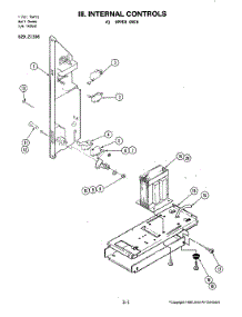 12 - Internal Controls (Upper) parts for Jenn-Air Oven 21336 from AppliancePartsPros.com