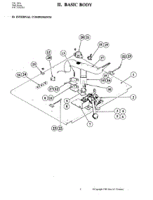 02 - Body (Internal Components) parts for Jenn-Air Oven W188 from AppliancePartsPros.com