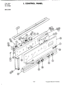 02 - Control Panel parts for Jenn-Air Oven 21239 from AppliancePartsPros.com
