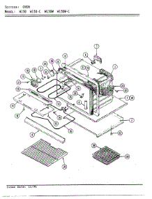 05 - Oven parts for Jenn-Air Oven W130W from AppliancePartsPros.com