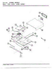 04 - Internal Controls parts for Jenn-Air Oven W130 from AppliancePartsPros.com