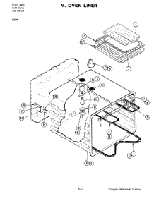06 - Oven parts for Jenn-Air Oven W104 from AppliancePartsPros.com